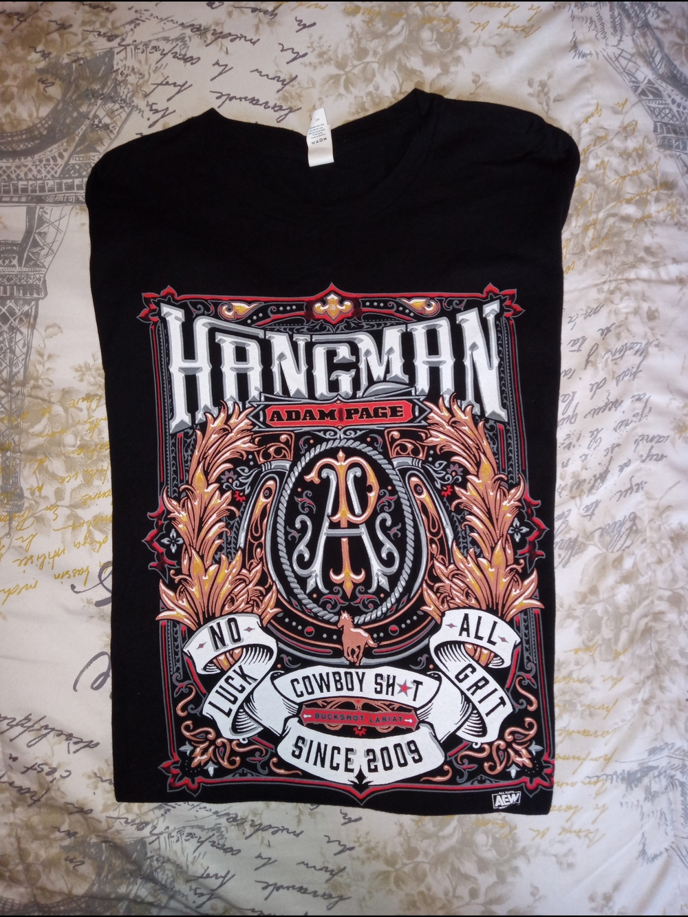 AEW Crate Exclusive Hangman Adam Page Graphic Tee